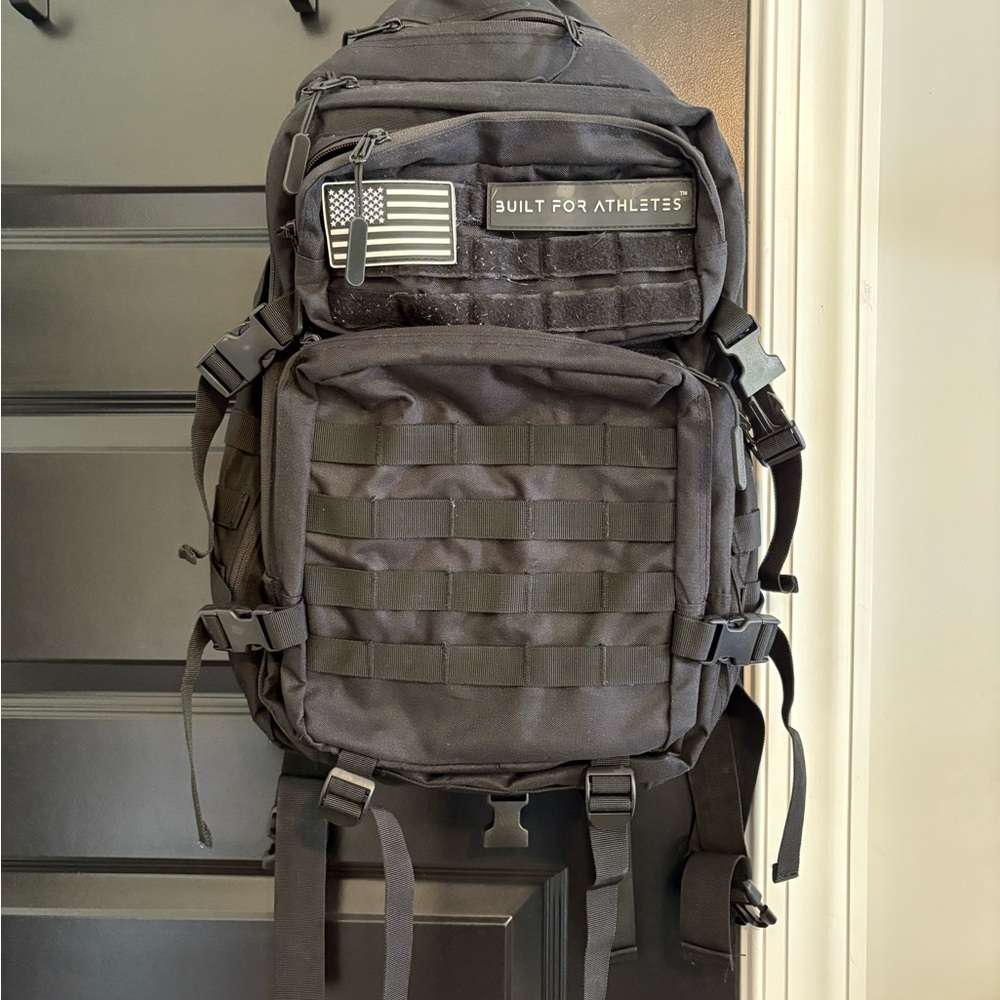 Built For Athletes: Black Tactical Backpack